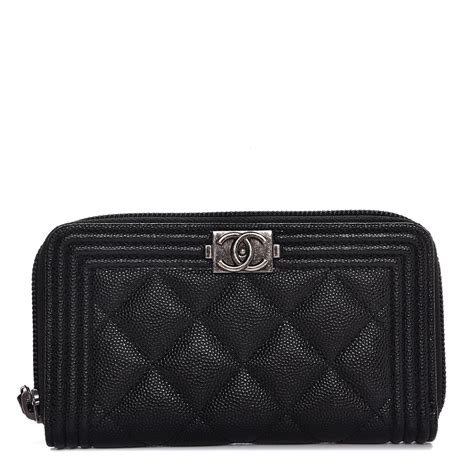 chanel zip wallet price|chanel zipped wallet small.